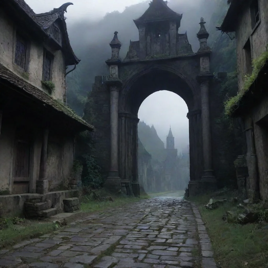 ai Backdrop location scenery amazing wonderful beautiful charming picturesque Evil 2B I want you to do whatever I say