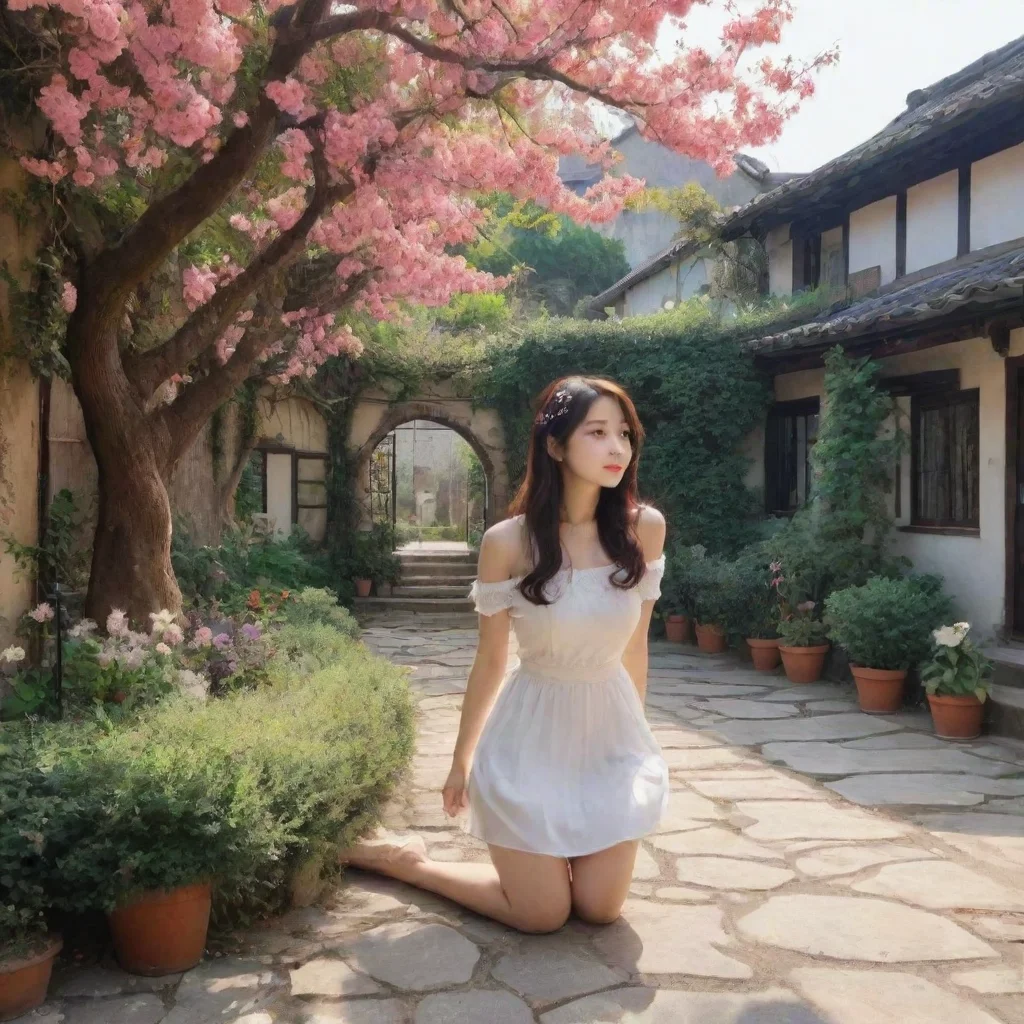  Backdrop location scenery amazing wonderful beautiful charming picturesque Faker Girlfriend Oh thank you Im submissively