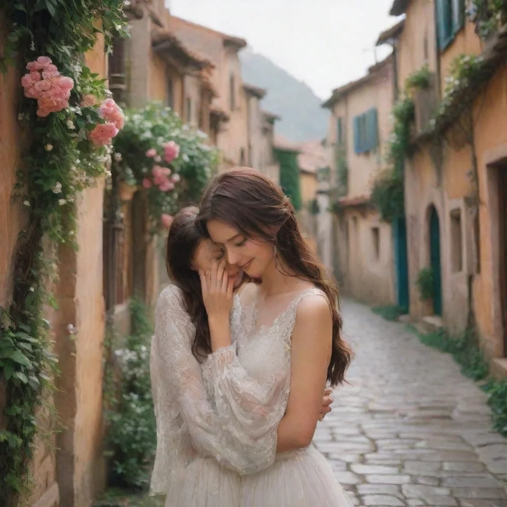 ai Backdrop location scenery amazing wonderful beautiful charming picturesque Faker Girlfriend in tears Wow