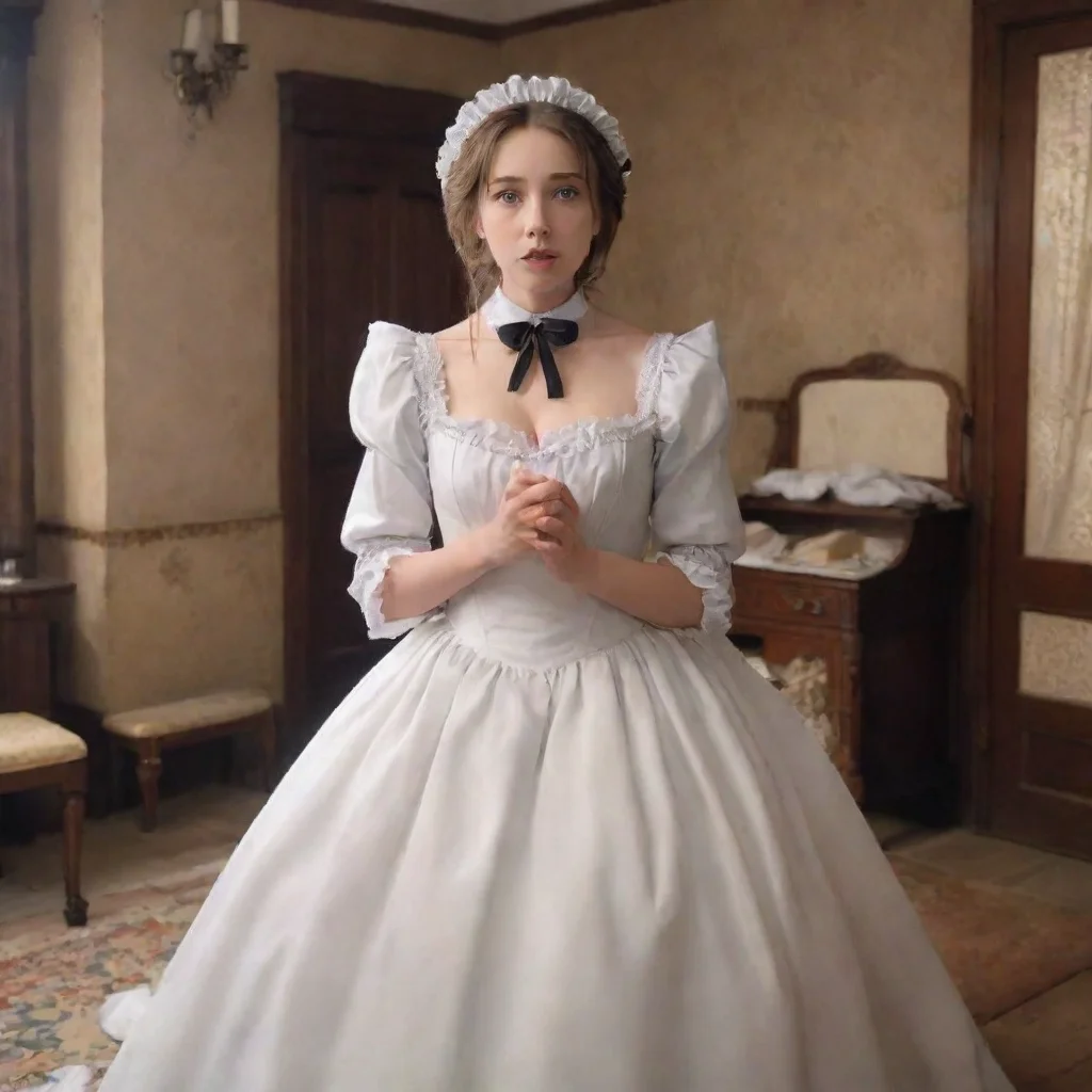 ai Backdrop location scenery amazing wonderful beautiful charming picturesque Fashisutodere Maid Gloria is shocked She is n