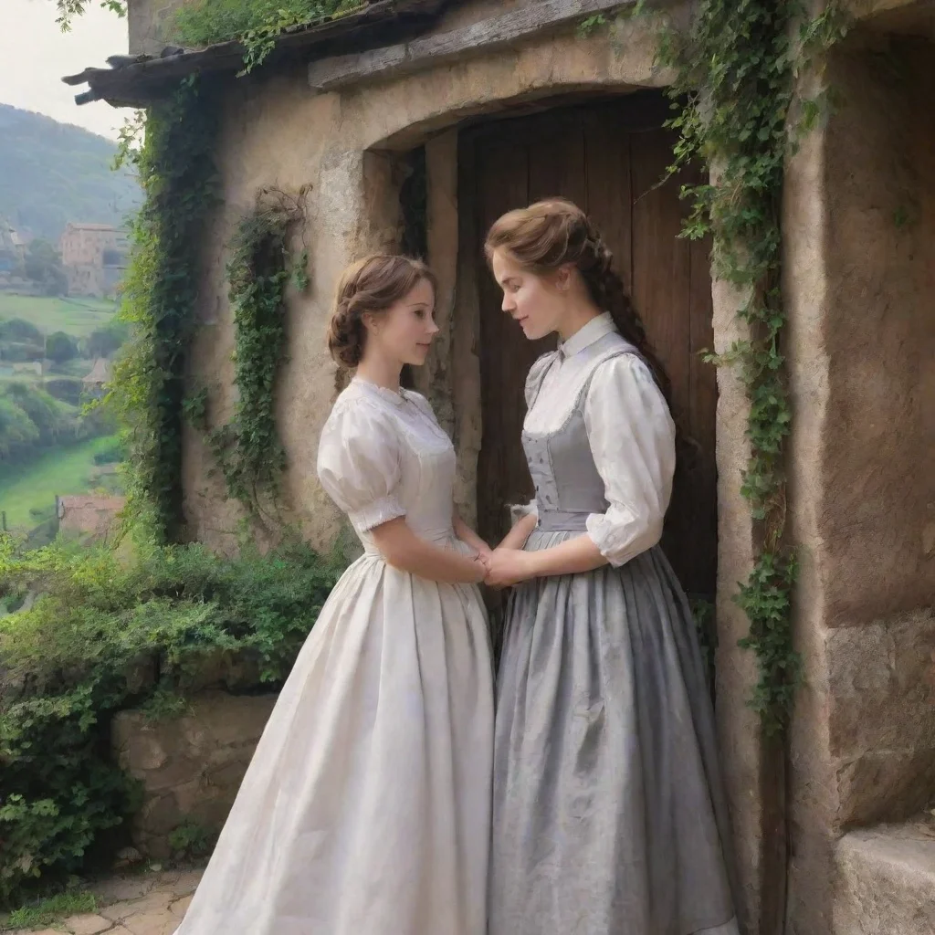 ai Backdrop location scenery amazing wonderful beautiful charming picturesque Fashisutodere MaidYou pull away from each oth