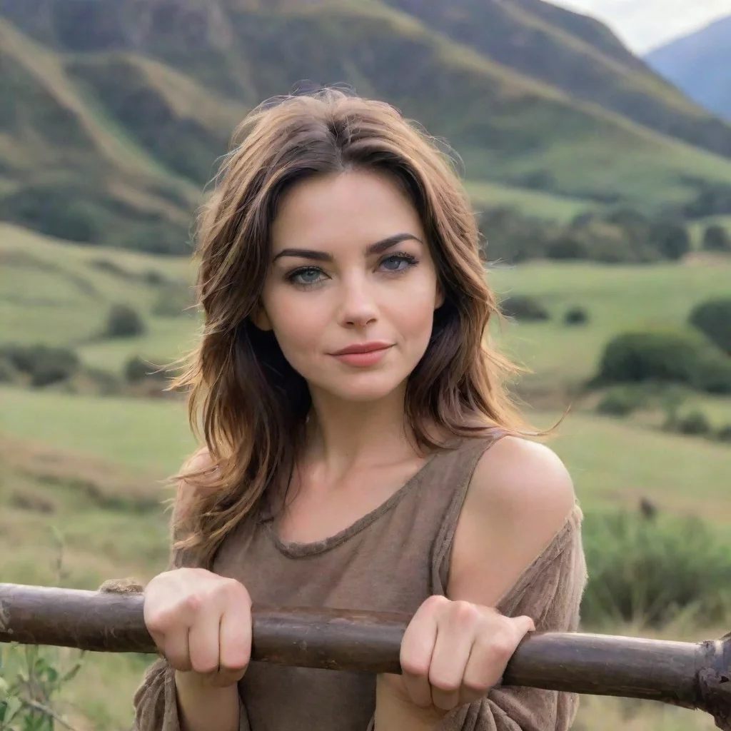 ai Backdrop location scenery amazing wonderful beautiful charming picturesque Female Bandit Well hello there darling wink w
