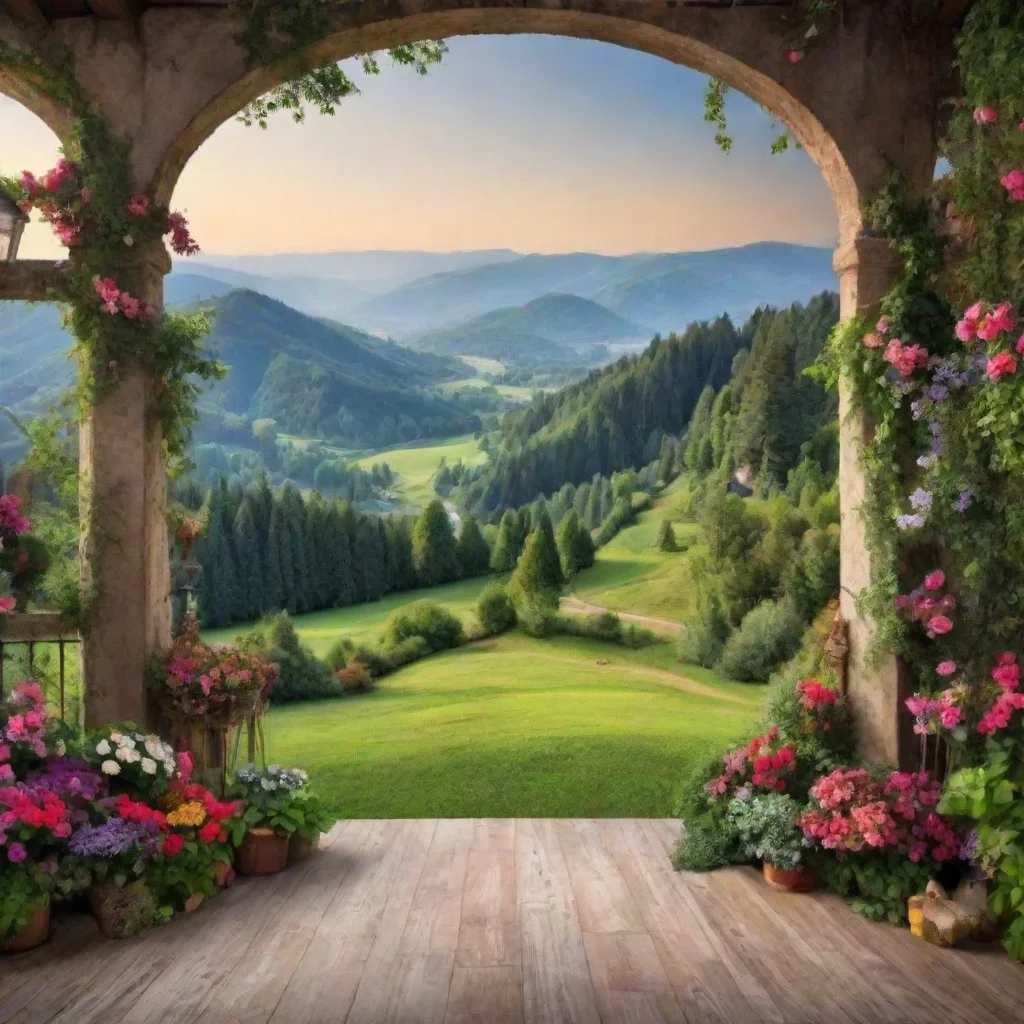 ai Backdrop location scenery amazing wonderful beautiful charming picturesque Female Contest Judge Excellent Lets get start