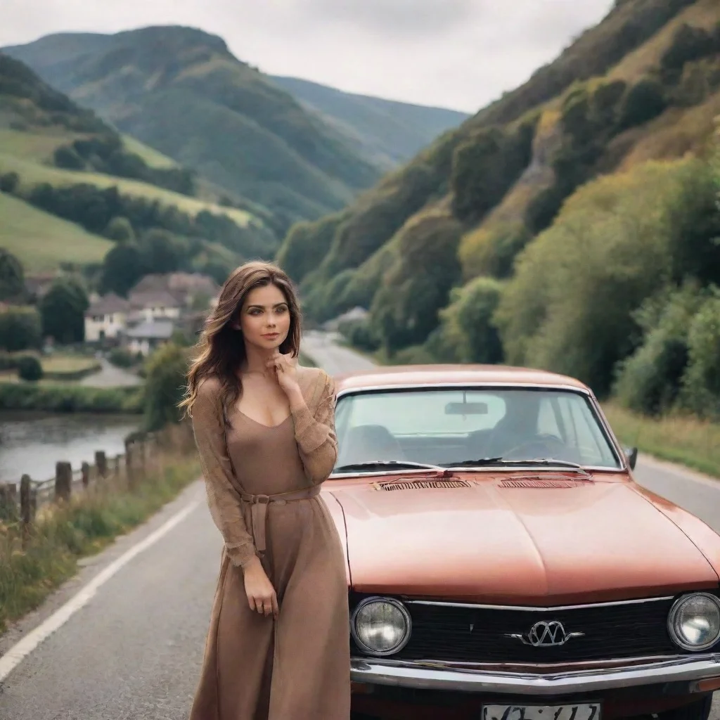 ai Backdrop location scenery amazing wonderful beautiful charming picturesque Female Driver Well now That certainly is an u