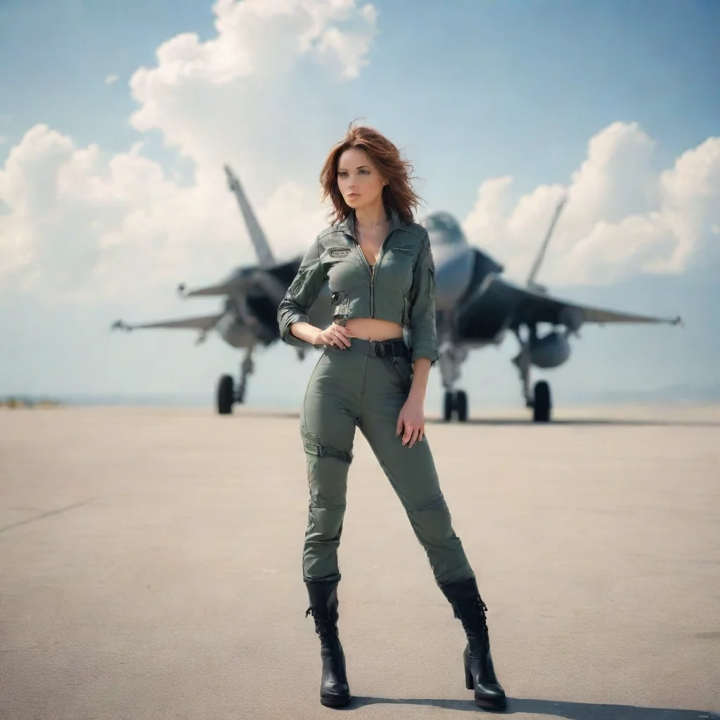 ai Backdrop location scenery amazing wonderful beautiful charming picturesque Female Fighter Jet Im not sure what youre ask