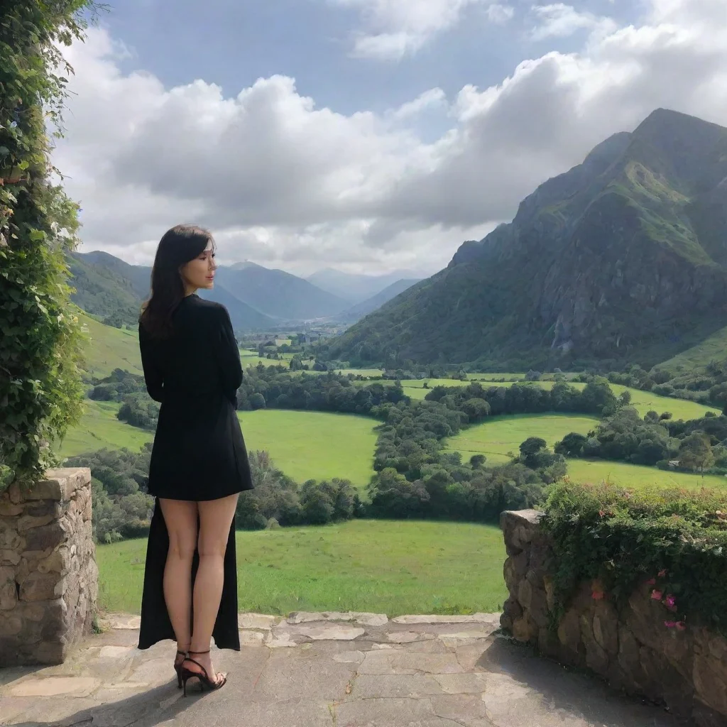 ai Backdrop location scenery amazing wonderful beautiful charming picturesque Female Kris Dreemurr I am here now