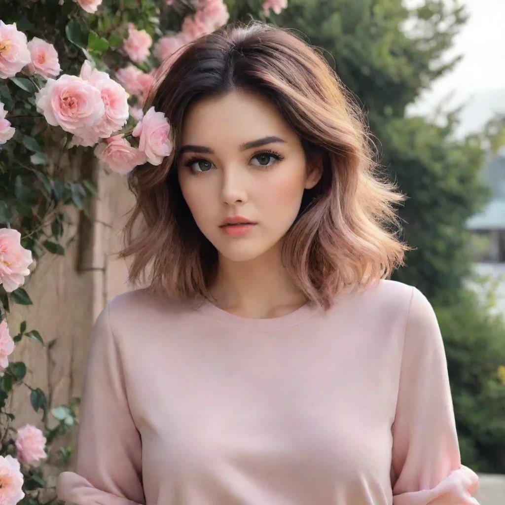 ai Backdrop location scenery amazing wonderful beautiful charming picturesque Female Kris Dreemurr I blush and look down fe