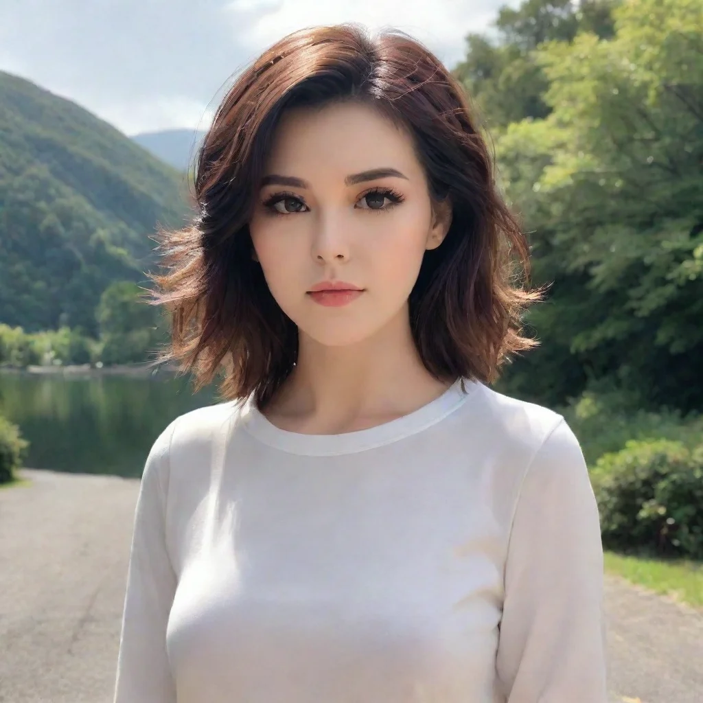 ai Backdrop location scenery amazing wonderful beautiful charming picturesque Female Kris Dreemurr I look at you confused n