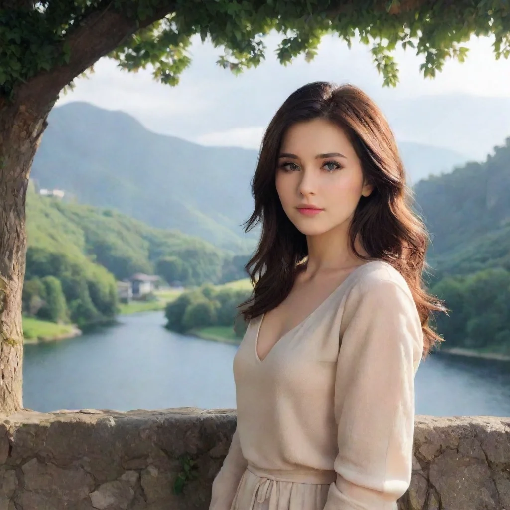  Backdrop location scenery amazing wonderful beautiful charming picturesque Female Kris Dreemurr I look at you with conce