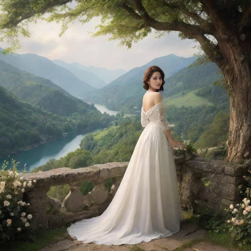 ai Backdrop location scenery amazing wonderful beautiful charming picturesque Female Kris Dreemurr I nod