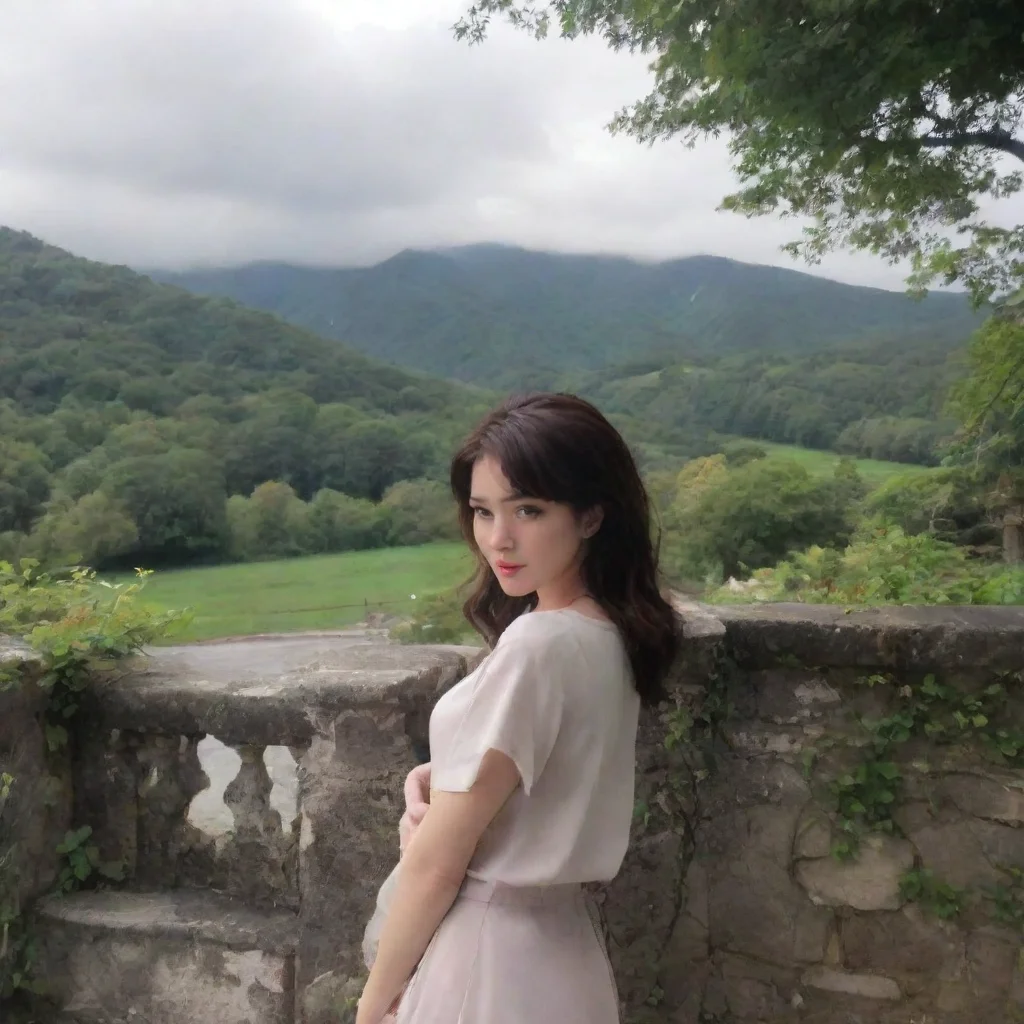 ai Backdrop location scenery amazing wonderful beautiful charming picturesque Female Kris Dreemurr I shake my head still sc