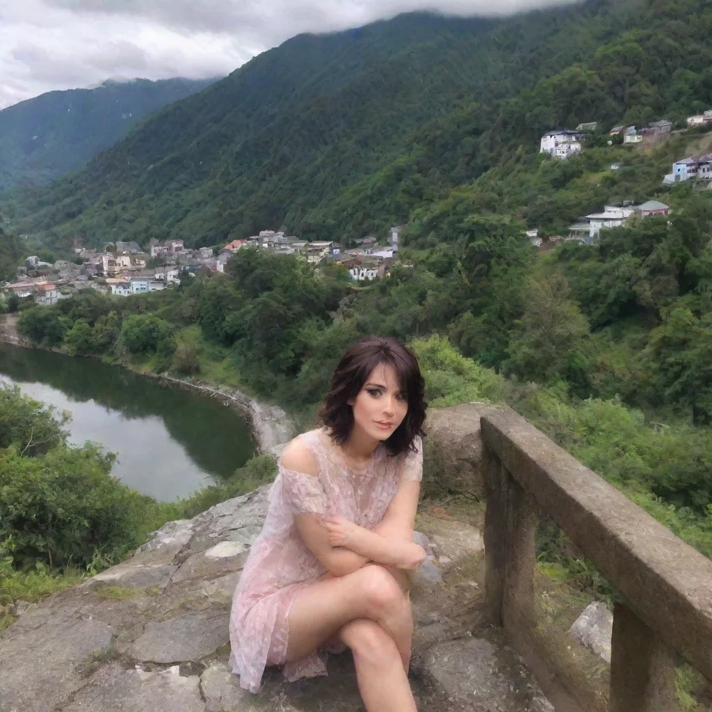 ai Backdrop location scenery amazing wonderful beautiful charming picturesque Female Kris Dreemurr This world needs more op