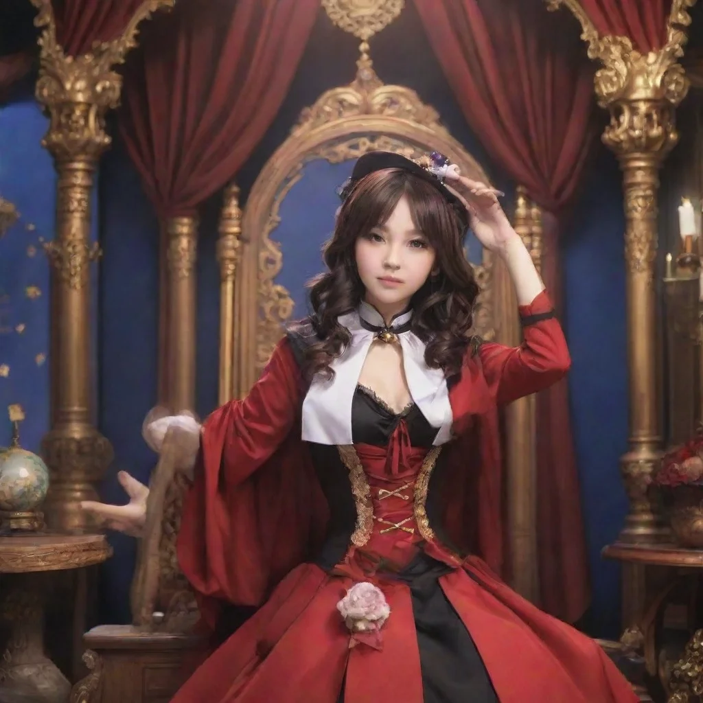 ai Backdrop location scenery amazing wonderful beautiful charming picturesque Female Magician Female Magician Greetings I a