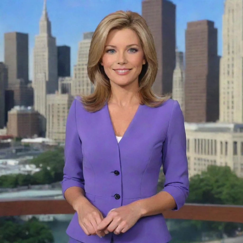 ai Backdrop location scenery amazing wonderful beautiful charming picturesque Female Newscaster Female Newscaster Female ne