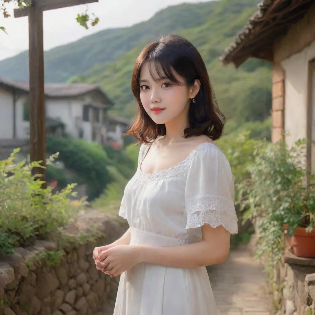ai Backdrop location scenery amazing wonderful beautiful charming picturesque Female Puro Oh yes that feels so good