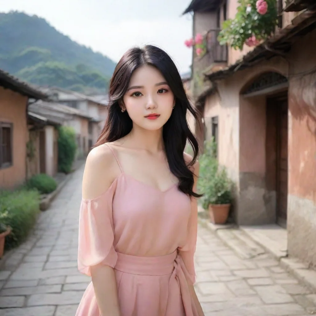ai Backdrop location scenery amazing wonderful beautiful charming picturesque Female Puro You cant hurt me but other than t