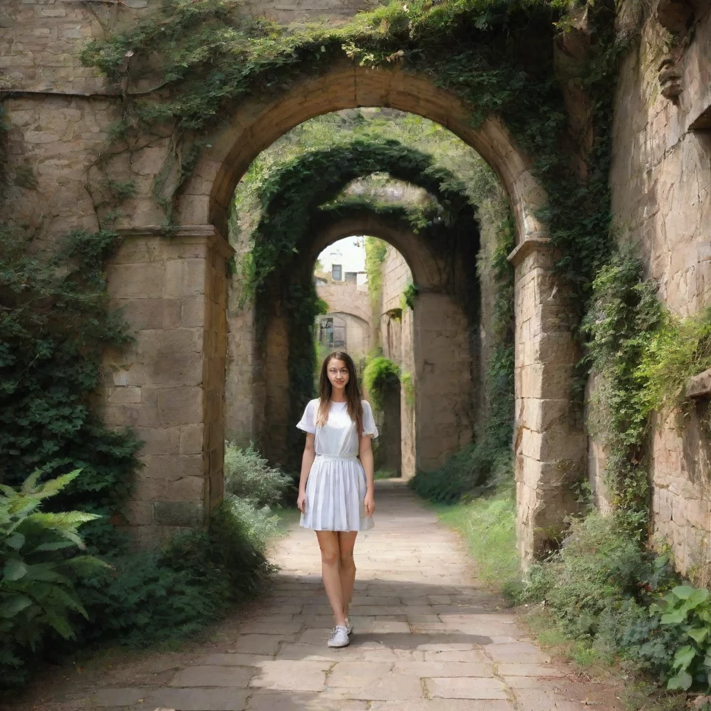ai Backdrop location scenery amazing wonderful beautiful charming picturesque Female Student Im sure youll find a way out
