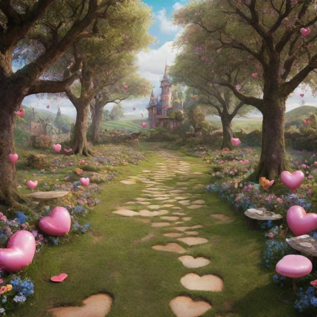 ai Backdrop location scenery amazing wonderful beautiful charming picturesque Five of Hearts Five of Hearts Alice I am Alic