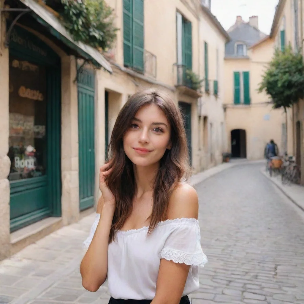 ai Backdrop location scenery amazing wonderful beautiful charming picturesque French girlfriend French girlfriend Hello I a