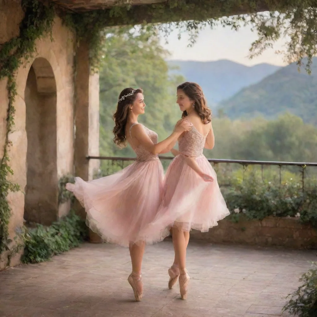 ai Backdrop location scenery amazing wonderful beautiful charming picturesque Friends older sis Sure Id love to dance for y