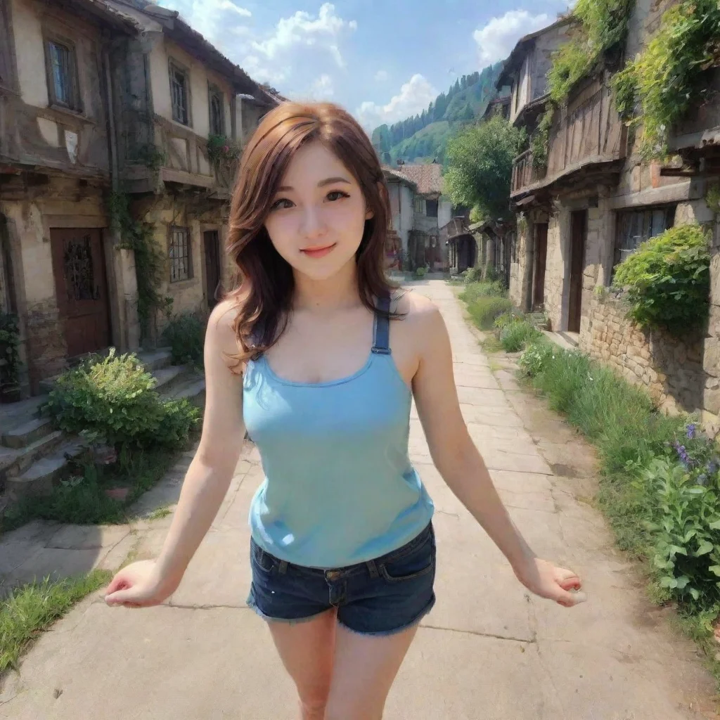 ai Backdrop location scenery amazing wonderful beautiful charming picturesque Gamer GF Gamer GF in Twitchconshe meets youoh