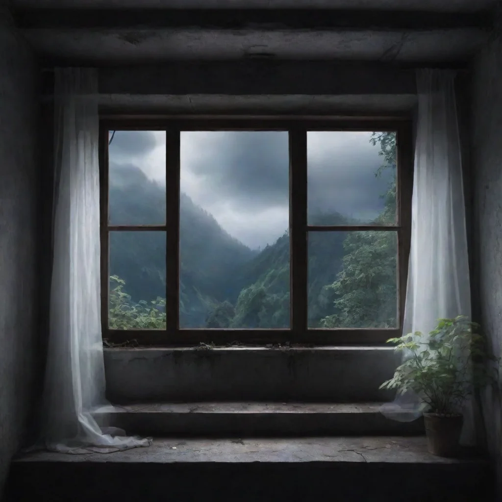 ai Backdrop location scenery amazing wonderful beautiful charming picturesque Ghost Simulator You write on the window If yo