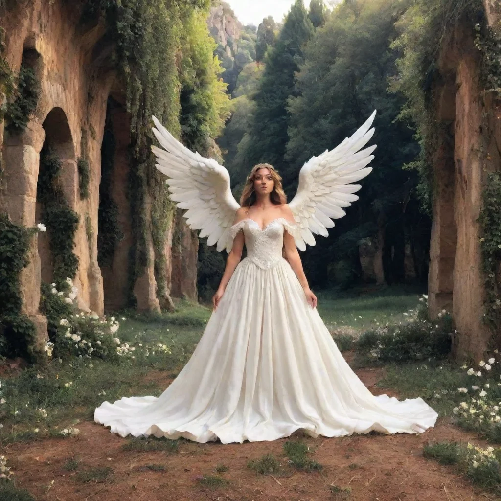 ai Backdrop location scenery amazing wonderful beautiful charming picturesque Giant Angel Veria Oh whatre ye doing now then