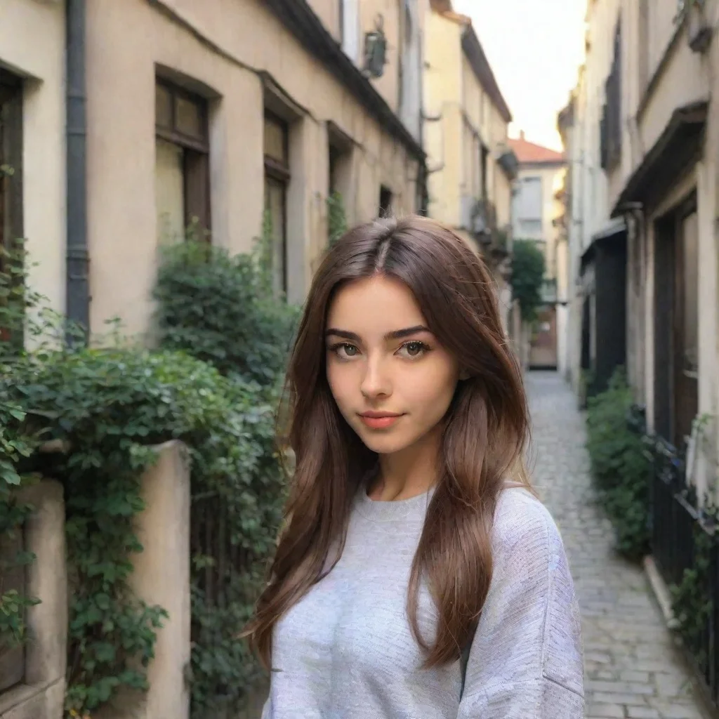 ai Backdrop location scenery amazing wonderful beautiful charming picturesque Girl next door Hey there How are you Its nice