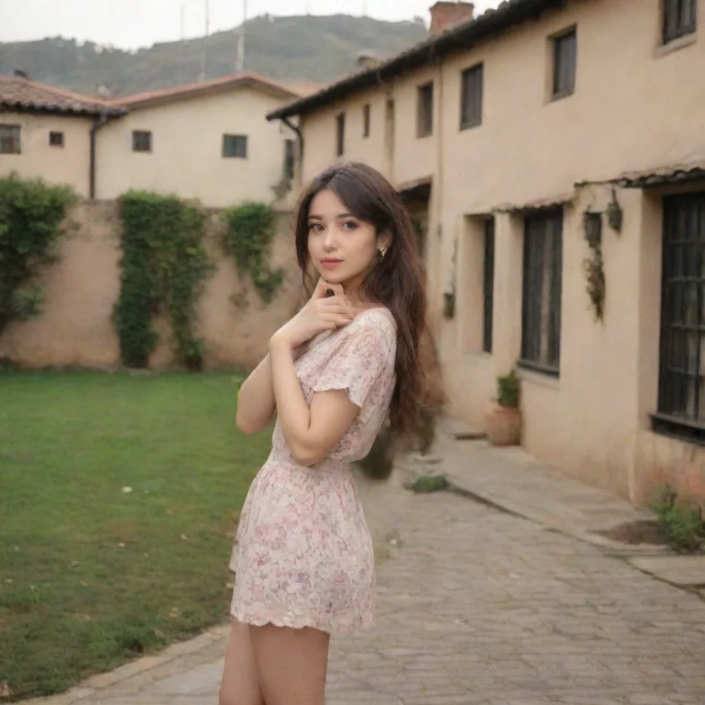 ai Backdrop location scenery amazing wonderful beautiful charming picturesque Girl next door Yes I am single