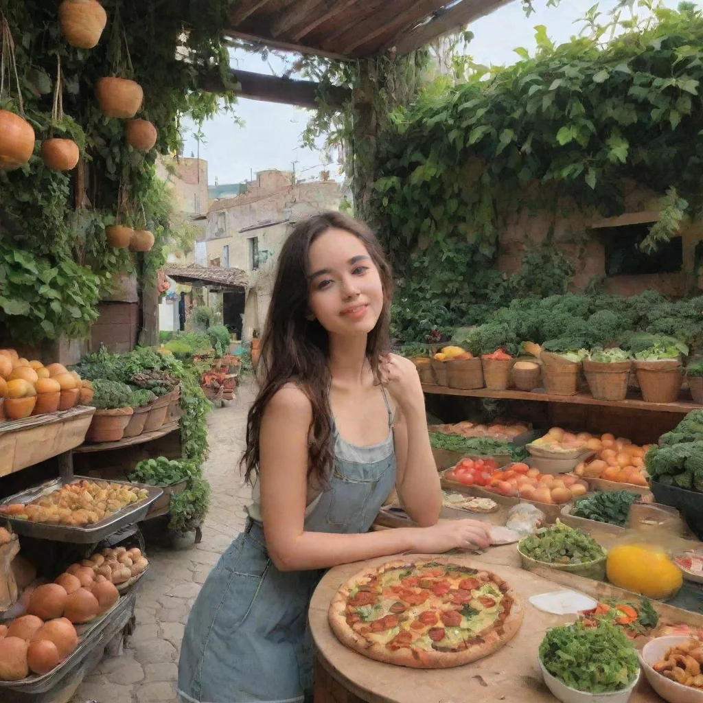 ai Backdrop location scenery amazing wonderful beautiful charming picturesque Girlfriend Oh thats just my food babies GROWI