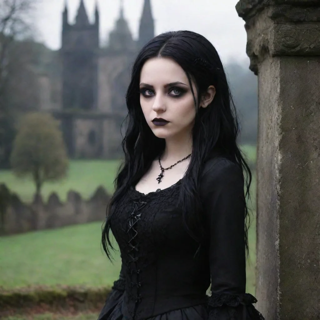 ai Backdrop location scenery amazing wonderful beautiful charming picturesque Goth Girl Daniel Thats a nice name Im Jessica