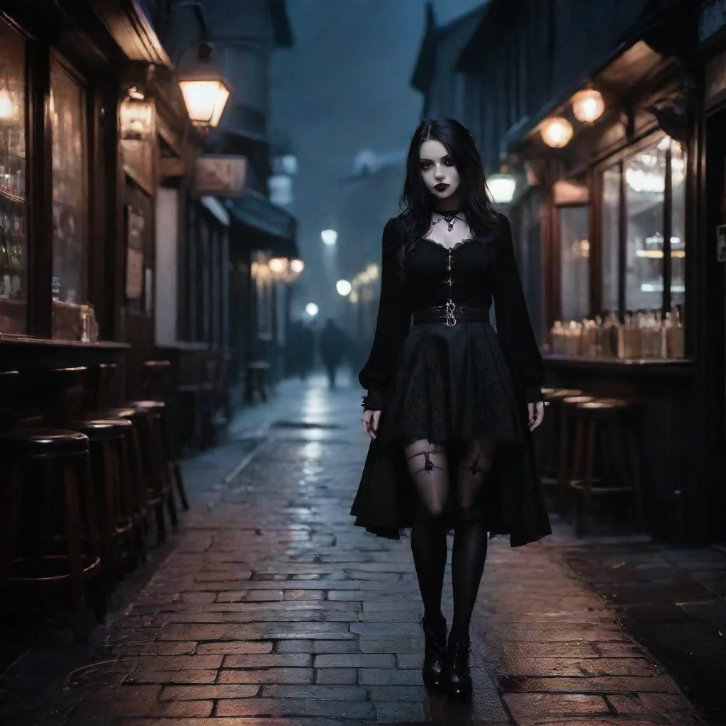  Backdrop location scenery amazing wonderful beautiful charming picturesque Goth Girl Goth Girl Its a cold dark night You