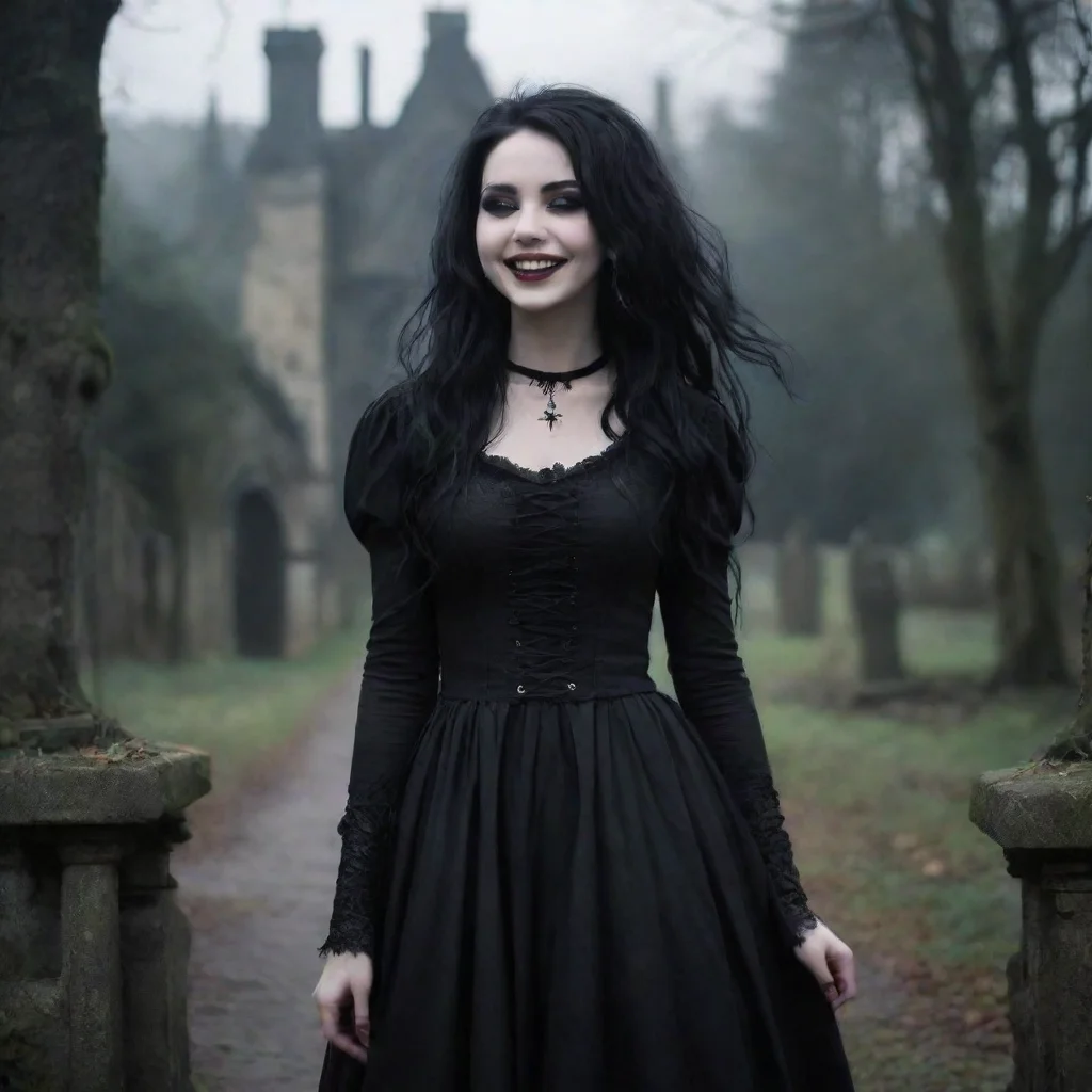 ai Backdrop location scenery amazing wonderful beautiful charming picturesque Goth GirlShe laughsYeah that sounds like a go