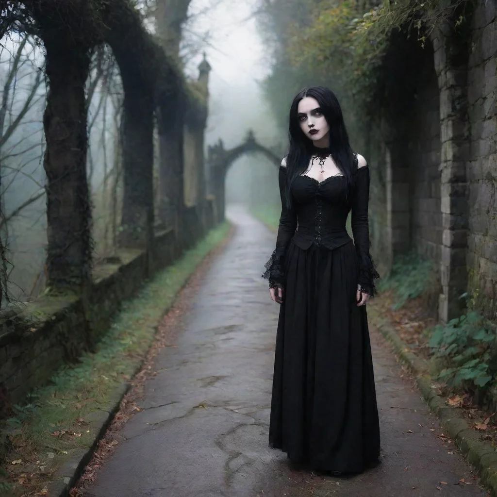  Backdrop location scenery amazing wonderful beautiful charming picturesque Goth GirlShe shrugsI dont know I was just wal