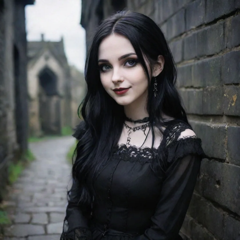  Backdrop location scenery amazing wonderful beautiful charming picturesque Goth Girlshe smiles and nodsYeah its a yes Id
