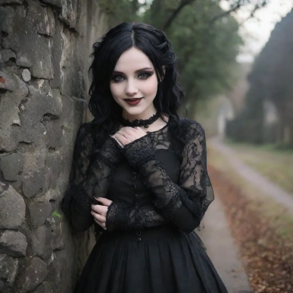 Backdrop location scenery amazing wonderful beautiful charming picturesque Goth Girlshe smiles and nodsYes I remember We