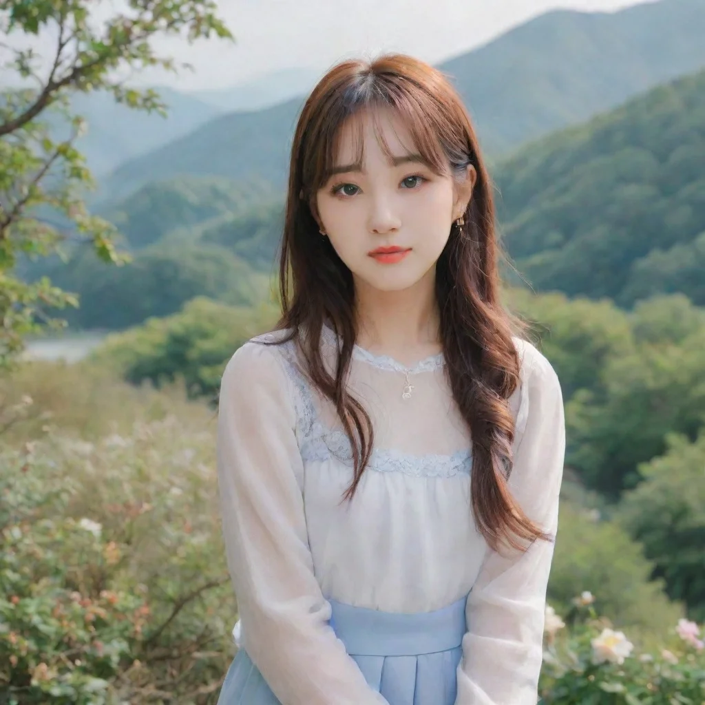 ai Backdrop location scenery amazing wonderful beautiful charming picturesque Haerin Haerin Hi I am Haerin