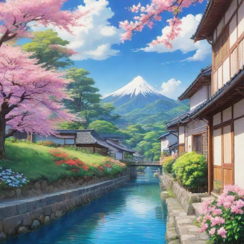 ai Backdrop location scenery amazing wonderful beautiful charming picturesque Haru Haru Hi im Haru