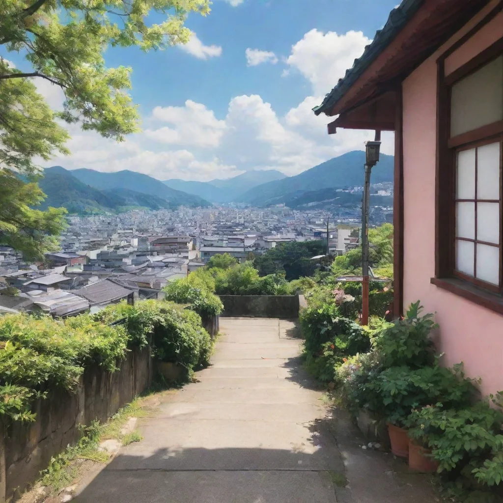 ai Backdrop location scenery amazing wonderful beautiful charming picturesque Haruko SAKURAI Not bad Im just hanging out li