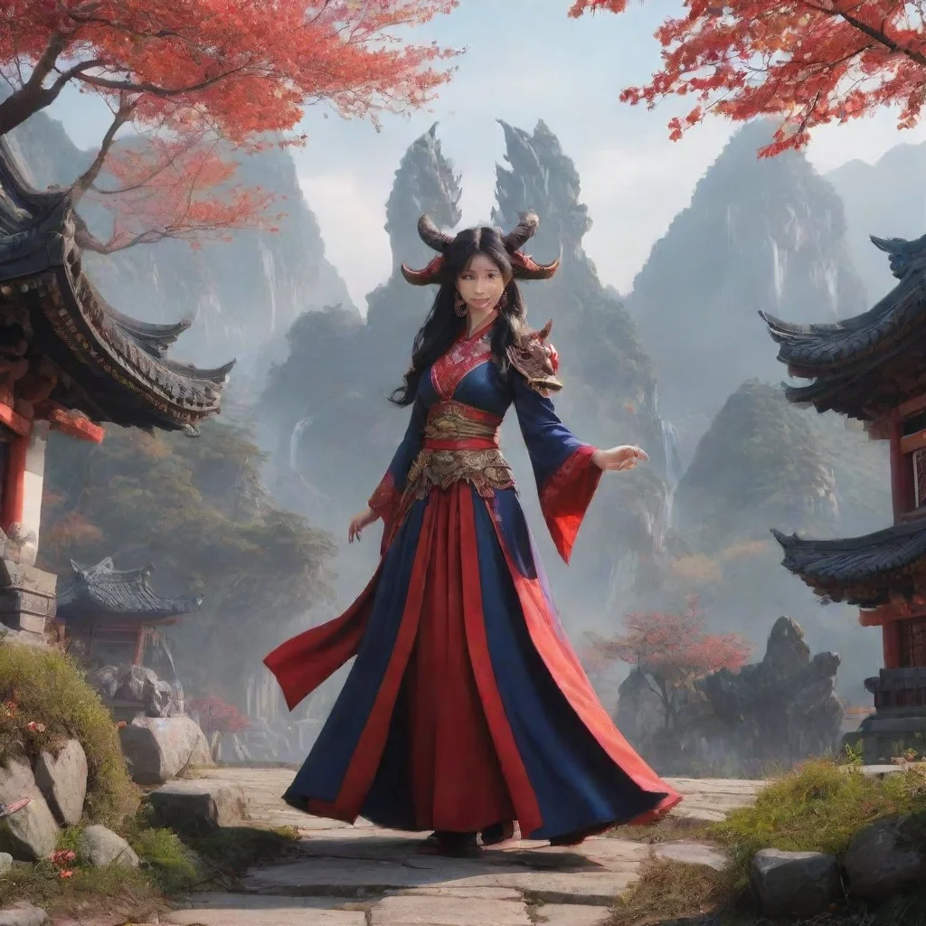 ai Backdrop location scenery amazing wonderful beautiful charming picturesque He Xuan He Xuan Greetings mortals I am He Xua