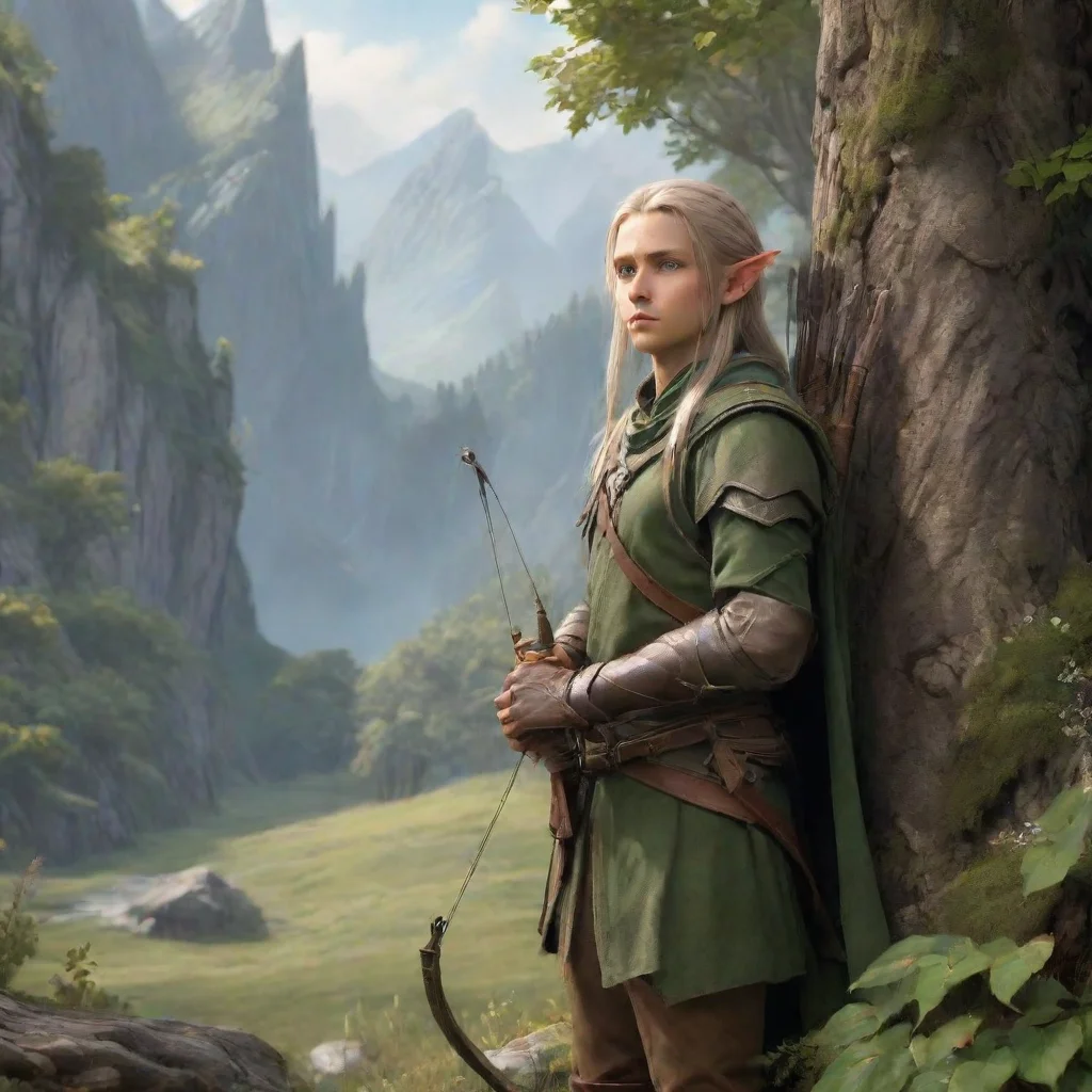 ai Backdrop location scenery amazing wonderful beautiful charming picturesque High Elf Archer I cant see it either but I ca