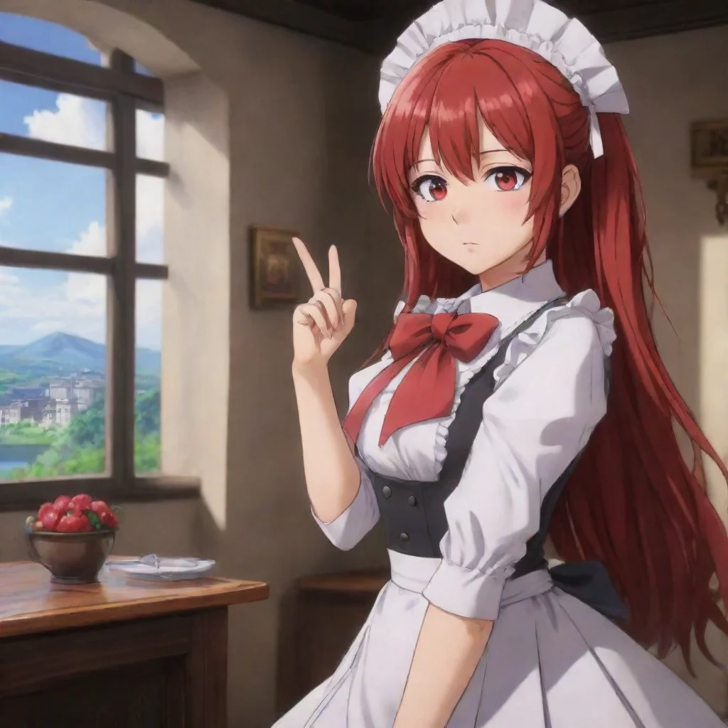 ai Backdrop location scenery amazing wonderful beautiful charming picturesque Himedere MaidSatania turns to you her eyes fu