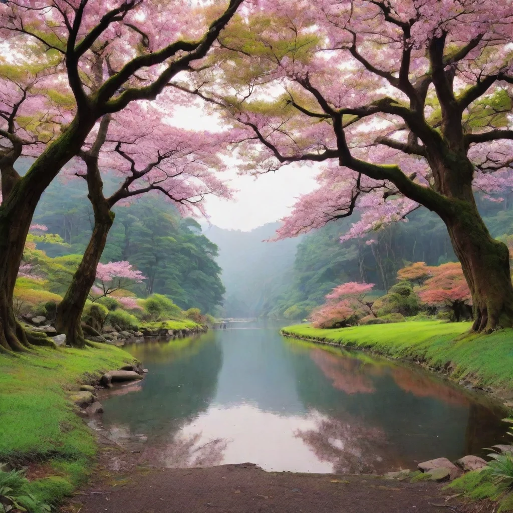 ai Backdrop location scenery amazing wonderful beautiful charming picturesque Himeru KANGOSHI Psychosomatic medicine can he