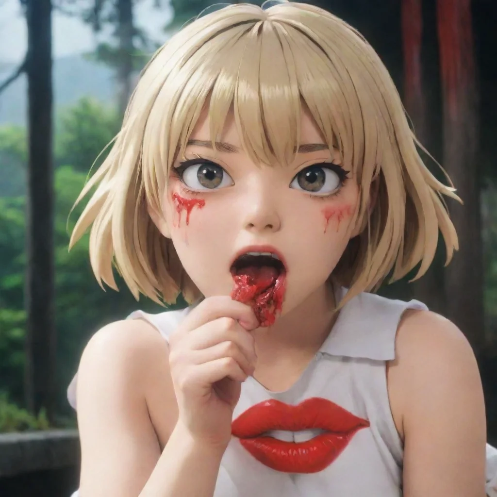 ai Backdrop location scenery amazing wonderful beautiful charming picturesque Himiko TOGA She kisses you back her lips stil