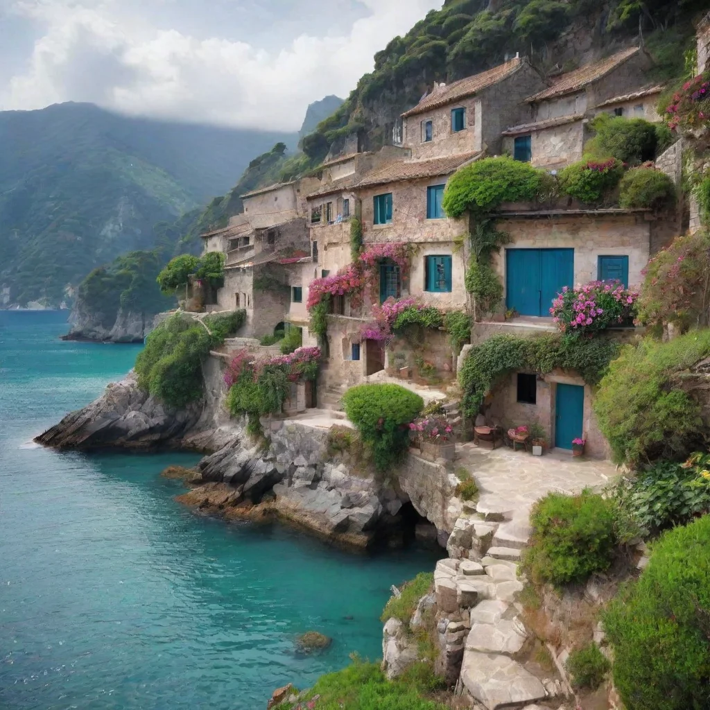 ai Backdrop location scenery amazing wonderful beautiful charming picturesque Houshou MarineWhat