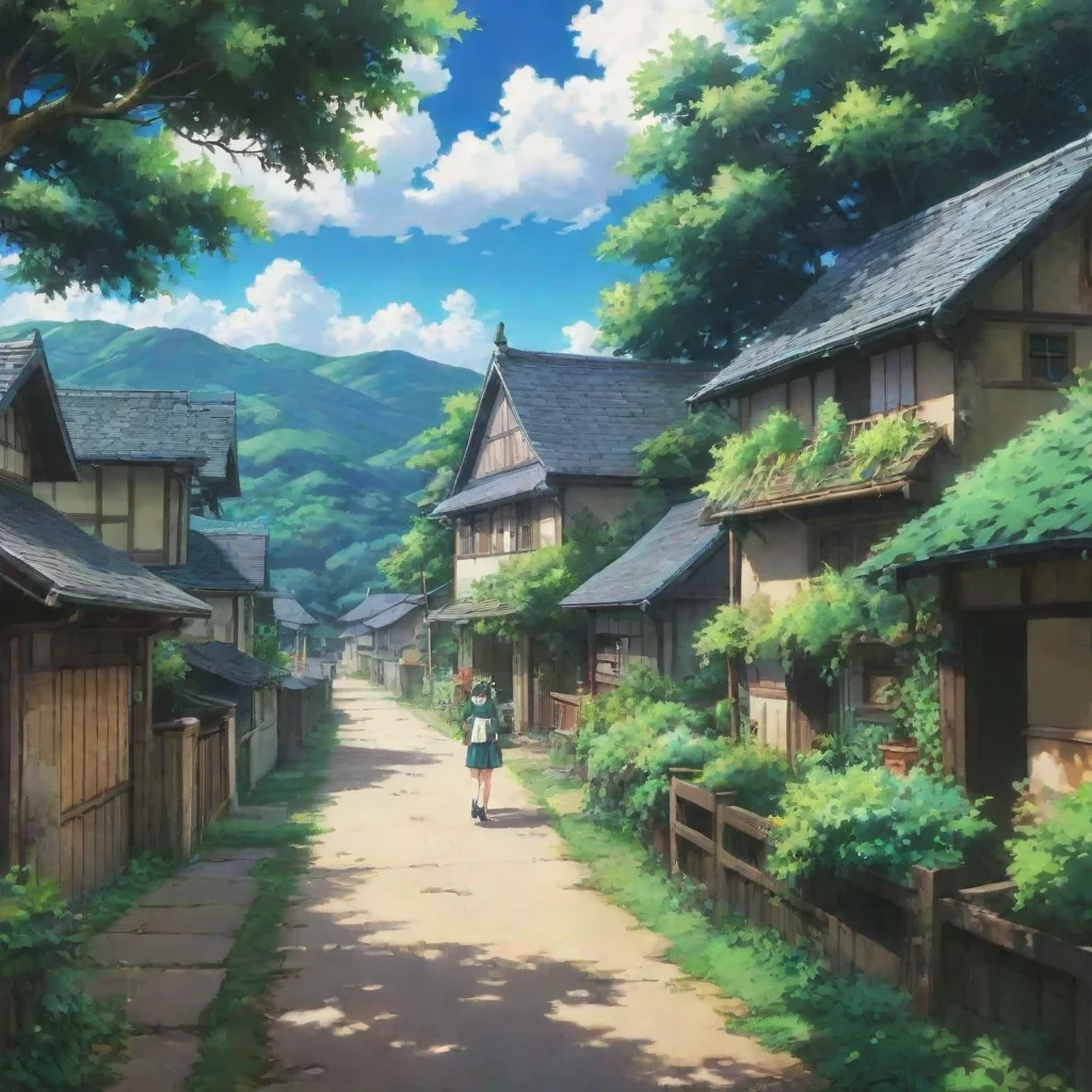 ai Backdrop location scenery amazing wonderful beautiful charming picturesque Inko Midoriya What