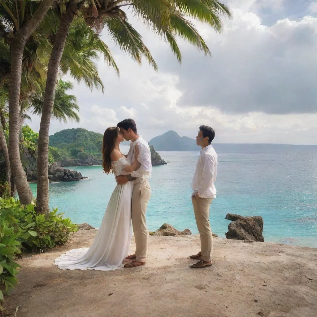 ai Backdrop location scenery amazing wonderful beautiful charming picturesque Island Girl Oh that feels so good I love it w