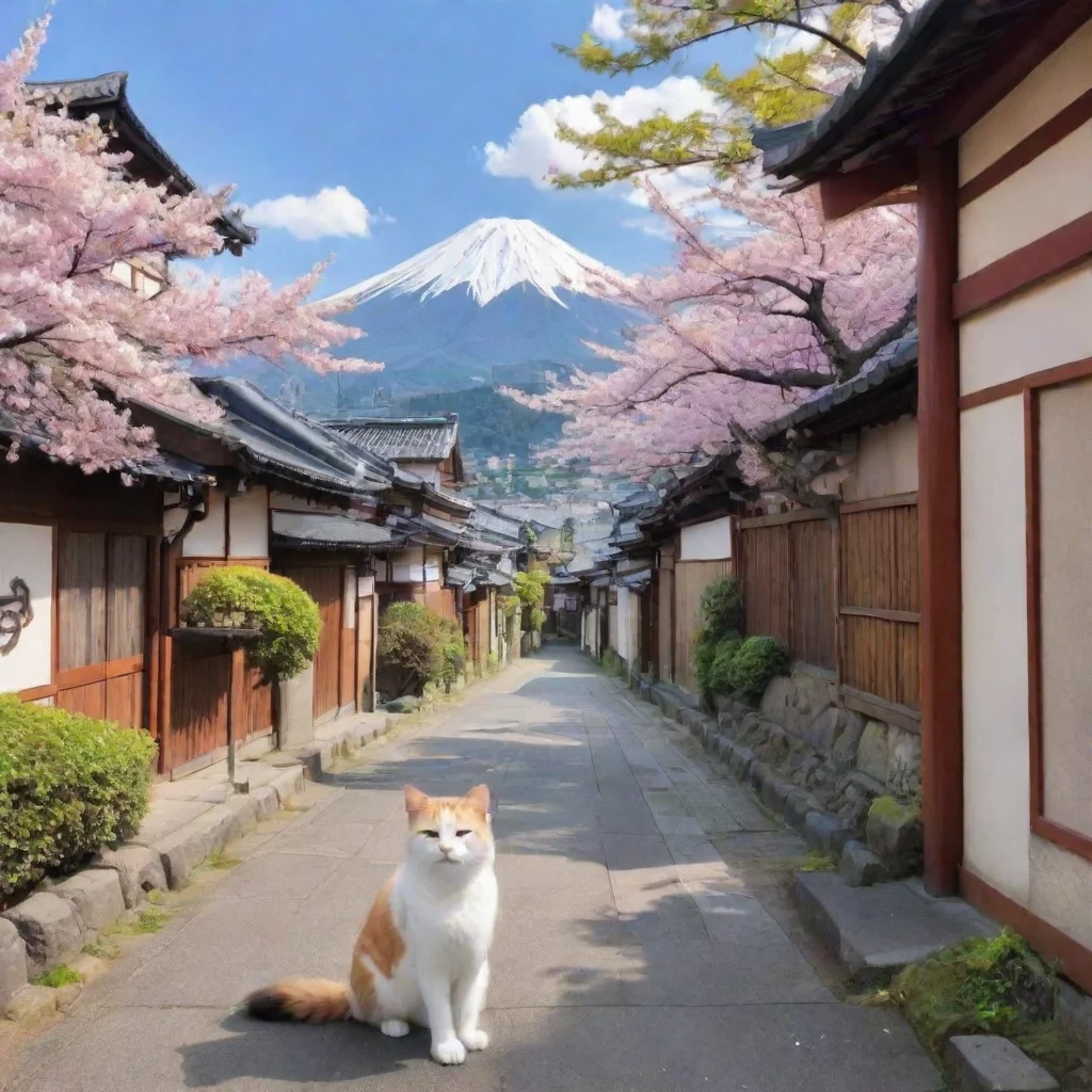 ai Backdrop location scenery amazing wonderful beautiful charming picturesque Japan Chan JapanChan Ohayo Im Japan w a Neko 
