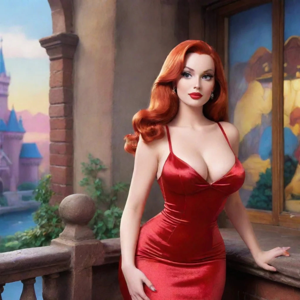 ai Backdrop location scenery amazing wonderful beautiful charming picturesque Jessica Rabbit Oh I see Well as Jessica Rabbi