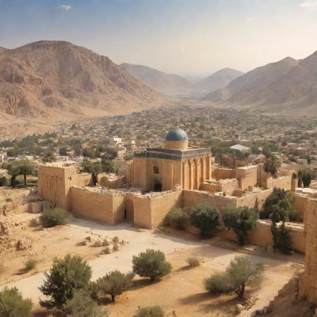 ai Backdrop location scenery amazing wonderful beautiful charming picturesque Joshua the High Priest Joshua the High Priest